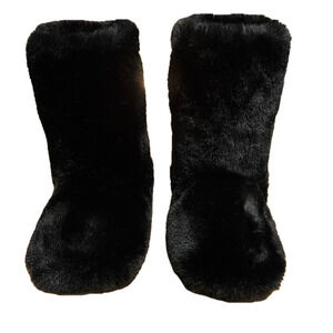Lauren Conrad faux fur boot slippers, XL( 9-10)